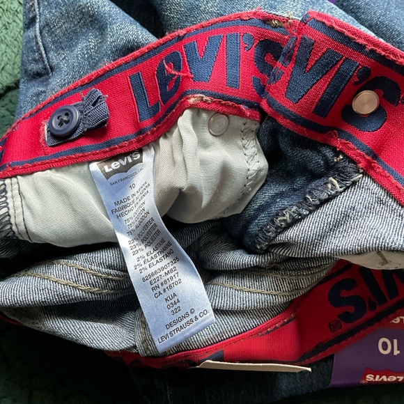 LEVI’S 511 Youth Size 10 Slim Flex Stretch Pants Jeans Slim Fit - Picture 5 of 5